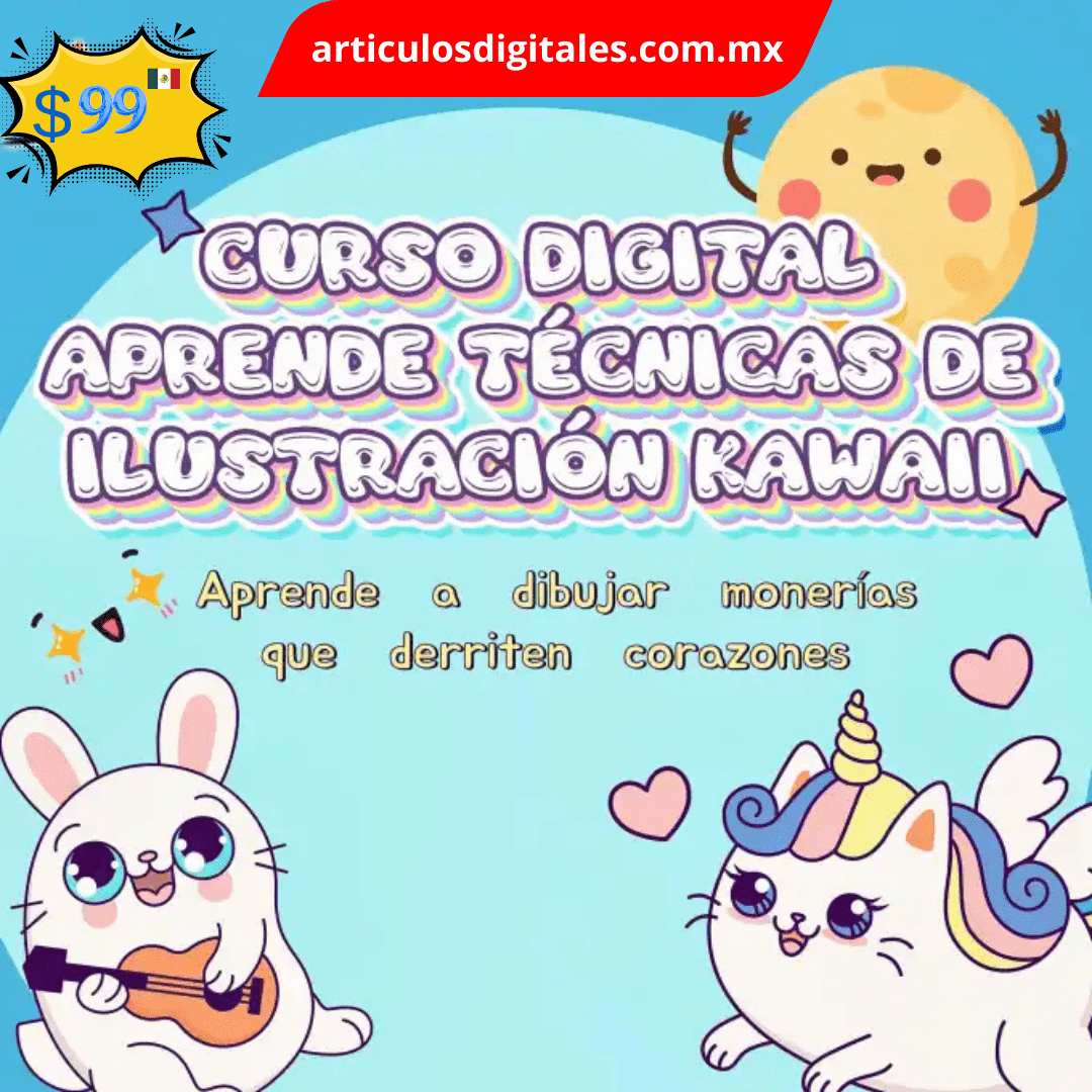 Curso Digital Aprende Técnicas de Ilustración Kawaii (copia)