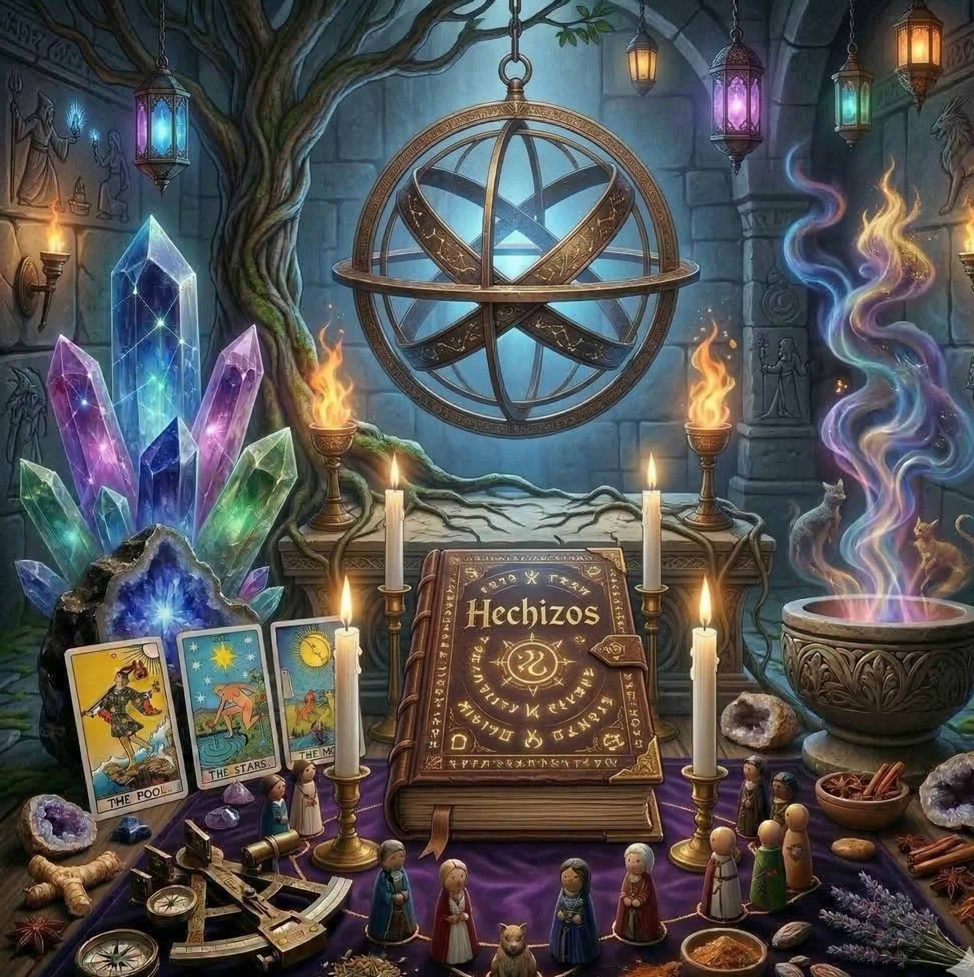 Magia, Hechizos y Ceremonias